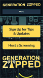 Mobile Screenshot of generationzapped.com